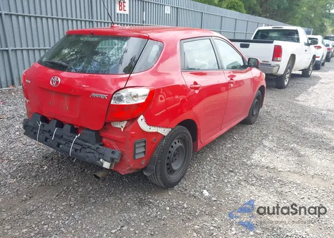 2010 Toyota Matrix из США, поврежденный, VIN 2T1KU4EE6AC290258